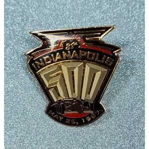 Indy 500 Souvenir Pin 1997 81st Indianapolis 500 Hat, Lapel, Lanyard Pin